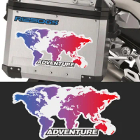 For BMW R1250gs R1250 R 1250 GS ADV Adventure Motorcycle Top Side Tail Box Cases Panniers Luggage Aluminium Stickers