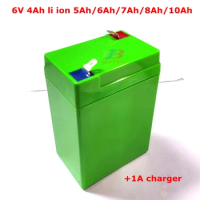 High quality toy car battery Lithium 6V 4AH li-ion 10AH 5AH 6Ah 7ah 8Ah not sealed Lead Acid led Lights 3-FM-4 storage ups solar