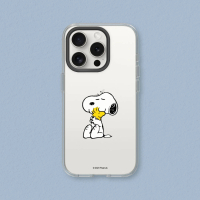 【RHINOSHIELD 犀牛盾】iPhone 14系列 Clear透明防摔手機殼/史努比-經典-Snoopy&amp;胡士托(Snoopy)