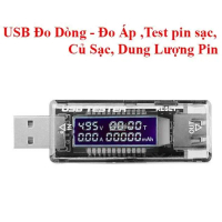 USB Đo Dòng - Đo Áp ,Test pin sạc, Củ Sạc, Dung Lượng Pin - Loại Tốt