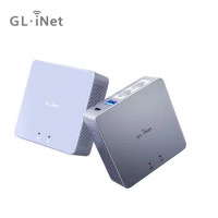 GL-iNET (Brume 2) GL-MT2500/MT2500A Mini VPN Security Gateway for Home Office and Remote Work, Internet Security, 2.5G WAN
