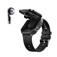 for Vivo iQOO 12 Pro S18 Pro V30 Pro Smart Watch TWS 2 In 1 Wireless Bluetooth Noise Cancelling Earphones Watch Heart Rate NFC