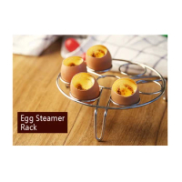 Egg Steamer Rack, Steaming Rack Fit 5,6,8Qt Instant Pot Accessories, Cook 7 Eggs, Kitchen Trivet Steaming Holder Pressure Cooker
