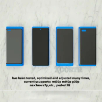 3K Universal Curved Silicone Mat Bonding Pad For Samsung Huawei Mate 40 pro VIVO Nex 3 OPPO Reno 5 Curved Screen OCA Laminating
