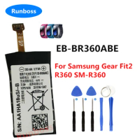 EB-BR360ABE 200mAh New High Quality Battery For Samsung Gear Fit2 Fit 2 R360 SM-R360 Smart Watch Batteries