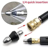 Nozzle Pembersih Pipa High Pressure Washer 1/4 Inch