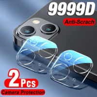 2pcs Full Cover Camera Lens Protector for IPhone 12 13 15 Pro Max Mini for IPhone 11 14 Pro Xs Max X XR Tempered Glass