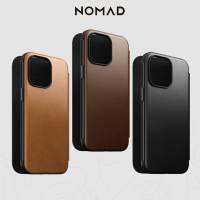 美國NOMAD 嚴選Classic皮革保護套-iPhone 15 Pro Max (6.7 )