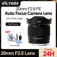 VILTROX 20mm F2.8 Sony FE Nikon Z Camera Lens Full Frame Ultra Wide Fixed Lens for Sony A7M A7CII ZV-E1 A7RV ZV-E10