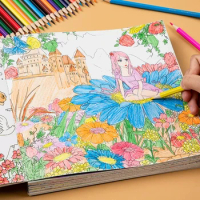 Bird Dreamland Coloring Book Secret Garden Style Painting Book Relieve  Stress Graffiti Drawing Book For Adults Children