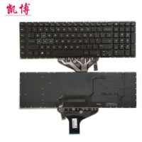 UK Layout For HP OMEN 17-CB Black Backlight Laptop Keyboard Original 2H BC6UKC24211 PK132K02B09 320P14793TDH8187