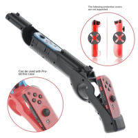 Game Gun Controller for Nintendo Switch/switch Oled Joycon Grip Call of Juarez, Sniper Elite 3 Doom 4, Splatoon 3/2,fortnite