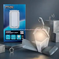 Power Lite 3sided Emergency Light Lampu Emergenci Darurat 3sisi tri Powerlite Bisa Digantung Hanging