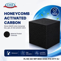 CKE Waterproof Honeycomb Activated Carbon Block 10x10x10 Media Filter Air Akuarium Pemurnian Udara P