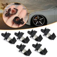 10Pcs Car Cable Pipe Tie Wrap Cable Clamp Cable Harness Fastener Clips Oil Pipe Beam Line Push Mount Retainer Clips Auto Parts