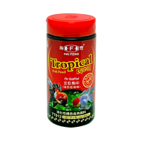 【海豐飼料】Tropical 巧必可-金魚消化性揚色飼料 小粒浮上性150g(適合紅帽、獅頭、珠鱗、蘭壽等金魚食用)