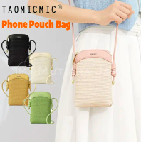TAOMICMIC Tas Selempang Wanita Pouch Handphone Dompet HP Mini Phone Bag