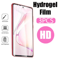 3Pcs Hydrogel Film on Samsung Galaxy S21 FE Note 20 Ultra S23 S22 Screen Protector on Samsung A12 A13 S8 S9 S10 Plus film