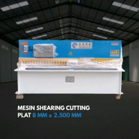 Mesin Shearing Cutting Plat Besi 8 X 2.500 MM