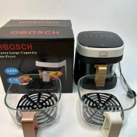 8.5L Visual Air Fryer Household New Glass French Fries Machine Multi-Functional Large Capacity Elect