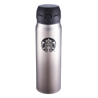 【STARBUCKS 星巴克】黑品牌保溫瓶500ml女神隨身瓶(3色可選)