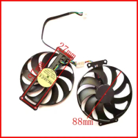 FDC10H12S9-C T129215BU RTX 2060 SUPER 2070 GTX1660 Ti For 1660Ti ASUS GTX 1660 DUAL EVO OC RTX2060 Graphics Card Cooler Fan