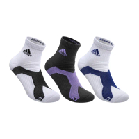 【adidas 愛迪達】adidas P5 高機能短筒運動襪 3雙組(透氣襪 運動襪 襪子 學生襪 adidas襪 籃球襪 羽球襪)