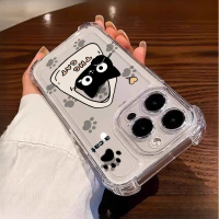 เคสโทรศัพท์แมว สไตล์กราฟฟิตี้น่ารัก สำหรับ Redmi Note 15, 14 Pro Plus, 14S, 14, 12 Turbo, 13, 12, 11