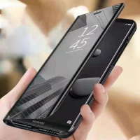 Smart Mirror Flip Case For Samsung Galaxy Note 9 8 Note 10 Lite Plus Note 20 Ultra 360° Protective Phone Cover