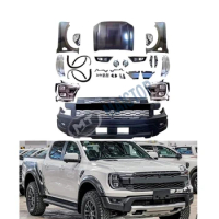 car accessories facelift front bumper grill headlight body kit for ranger raptor T6 T7 T8 upgrade to T9 2022 2023