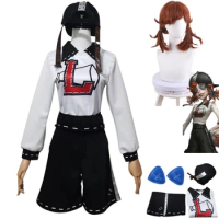 Identity V Anime Game Identity V Cheerleader Cosplay Costume Survivors Wig Gymnastic Clothing Woman Kawaii Carnival Suit