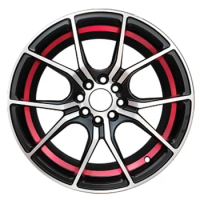 High Quality Factory Direct Casting Wheels 15 Inch 16 Inch 17 Inch Black 5x120mm 22X12 4 Holes 5 Holes Car Alloy Wheels Rims