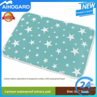 1PCS 50*70cm Baby Diaper Changing Mat Portable Foldable Washable Waterproof Mattress Travel Pad Floor Mats Cushion Reusable Pad