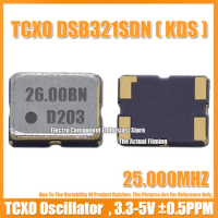 (5PCS) DSB321SDN 26M 26.000MHZ 3225 TCXO 3.2X2.5MM Temperature Compensated Crystal Oscillator ±0.5PPM High-Precision KDS