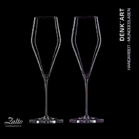 【ZALTO DENK'ART】香檳酒杯 (2入/手工吹製)_含精美2入外盒_2023年製