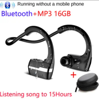 P10 MP3 player Bluetooth headset stereo hanging headset hands-free headset sports headset mp3 player bluetooth sony mp3 walkman
