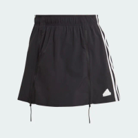 【adidas 愛迪達】短褲 女款 短裙 DANCE SKO 黑 IP2393(L4859)