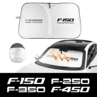 Car Sunshade Umbrella Auto Interior Accessories For Ford F350 2003 F150 1994 F250 F450 RC V10 Decals Raptor Emblem 2004 Panel