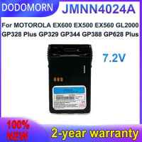 DODOMORN New JMNN4024A Battery For Motoroloa EX600 EX500 EX560 GL2000 GP328 Plus GP329 GP344 GP388 GP628 Plus HIgh-Quality