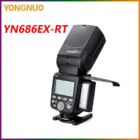 Yongnuo YN686EX-RT 2000mAh Li-ion Battery Speedlite GN60 2.4G Wireless HSS 1/8000s TTL/M/MULTI Flash Light YN686 for Canon DSLR