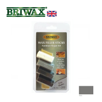 【Briwax】木製品補色修復棒-灰色系(BWSWSGRY)