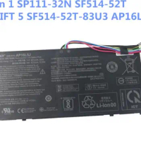 New genuine Battery for Acer Spin 1 (SP111-32N) Swift 5 (SF514-52T) Switch 3 (SW312-31) SW312-31P AP16L5J 2ICP4/91/91 7.7V 36WH