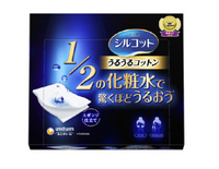 【預購】日本 Silcot 絲花 潤澤化妝棉 40片 超省1/2化妝水 卸妝棉
