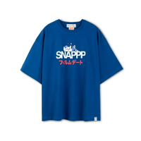 FILTER017® SNAPPP AND JOHN Graphic Tee 藍色 圖像短Tee H6209