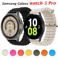 Ocean bands For Samsung Galaxy Watch 6-4 classic/5-Pro/active 2/Gear S3 Silicone 22mm 20MM bracelet Huawei GT 4-3-2 watch strap
