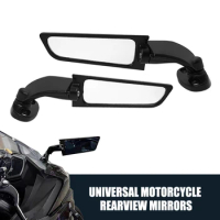Side Mirror Wind Wing Side Rearview Reversing Mirror For Ducati For KAWASAKI For Yamaha Motorcycle Accessories