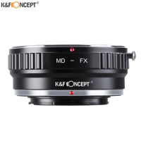 K&amp;F Concept MD-FX Lens Adapter Minolta MD Mount Lens for Fujifilm Fuji X-Pro1 X Pro 1 Camera Adapter Ring