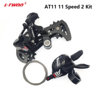 LTWOO AT11 11 Speed MTB Groupset Trigger Right Shift Lever Rear Derailleur for Mountain Bikes 42T 46T 50T 52T Freewheel Cassette