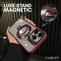 CASELIFY LUXE STAND MAGNETIC COMPATIBLE WITH IPHONE 11 12 13 14 15 16 PRO PLUS MAX