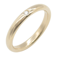 【二手名牌BRAND OFF】Tiffany & Co 蒂芬妮 18K 玫瑰金 Elsa Peretti 1P鑽石 戒指